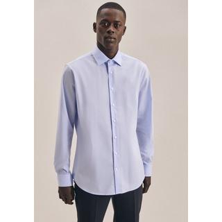 Seidensticker Business Hemd Shaped Fit Langarm Uni  