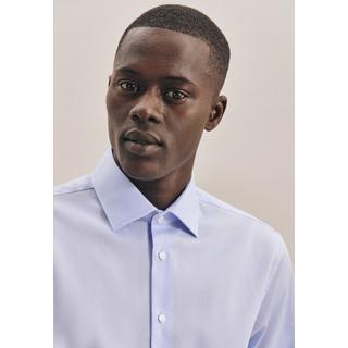 Seidensticker Business Hemd Shaped Fit Langarm Uni  