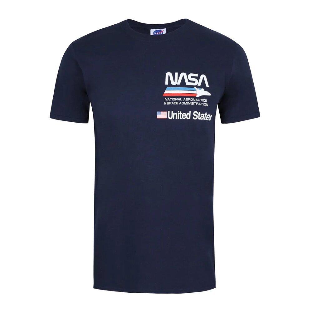 Image of Plane Aeronautics Tshirt Herren Marine L
