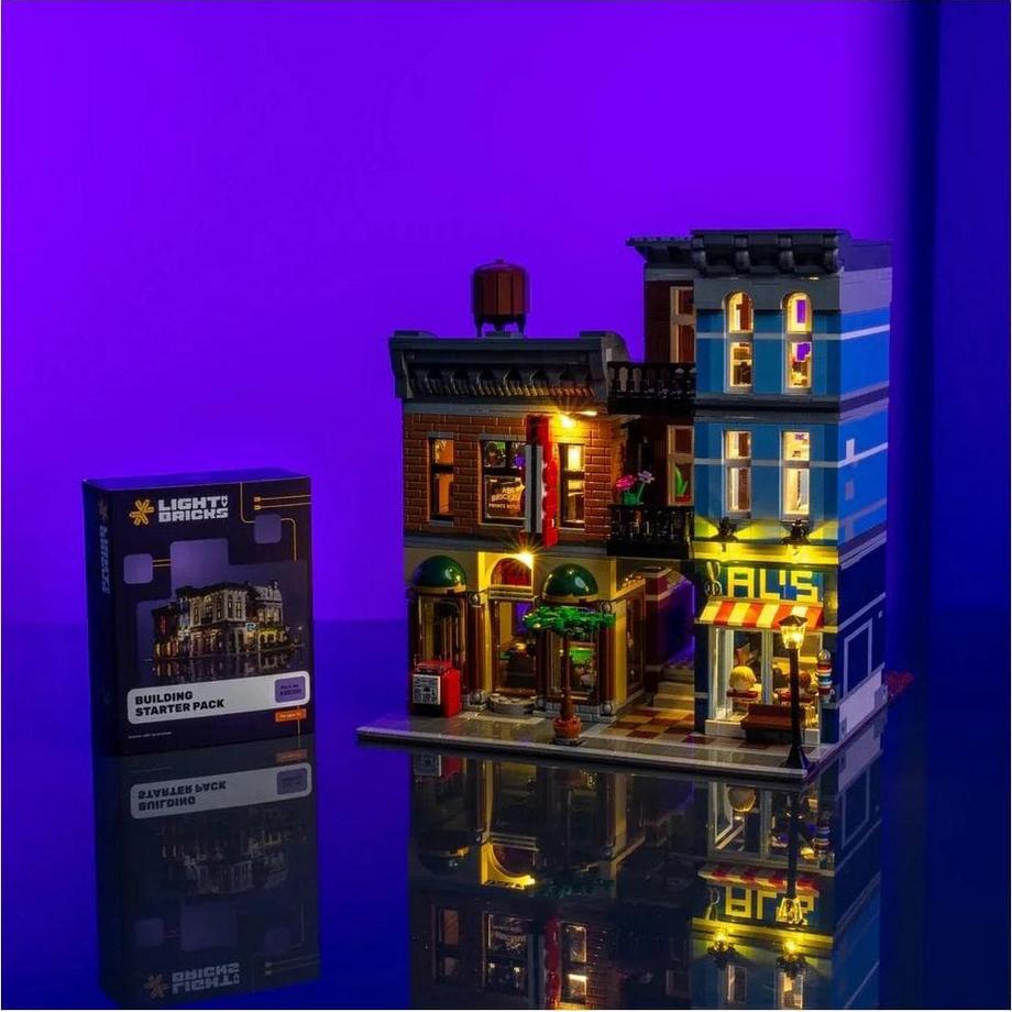 LIGHT MY BRICKS  kit déclairage LED pour le set de démarrage de bâtiments LEGO® 
