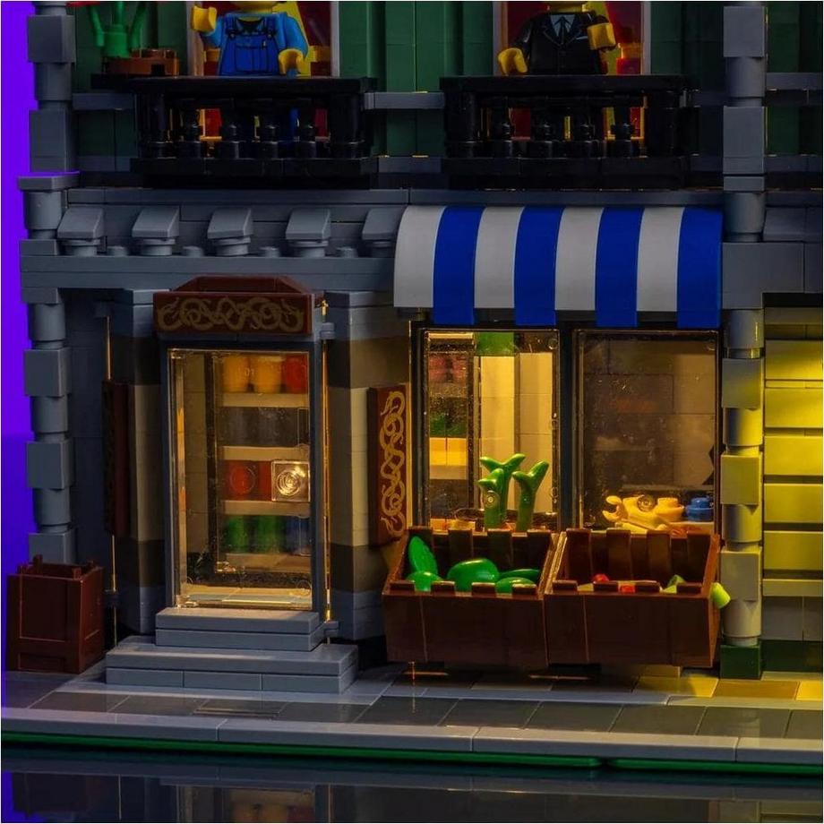 LIGHT MY BRICKS  kit déclairage LED pour le set de démarrage de bâtiments LEGO® 