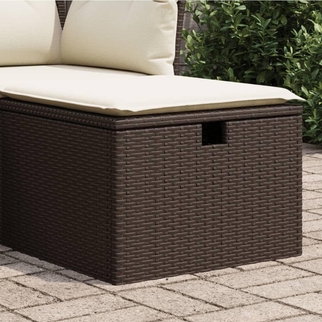 VidaXL  Tabouret de jardin rotin synthétique 