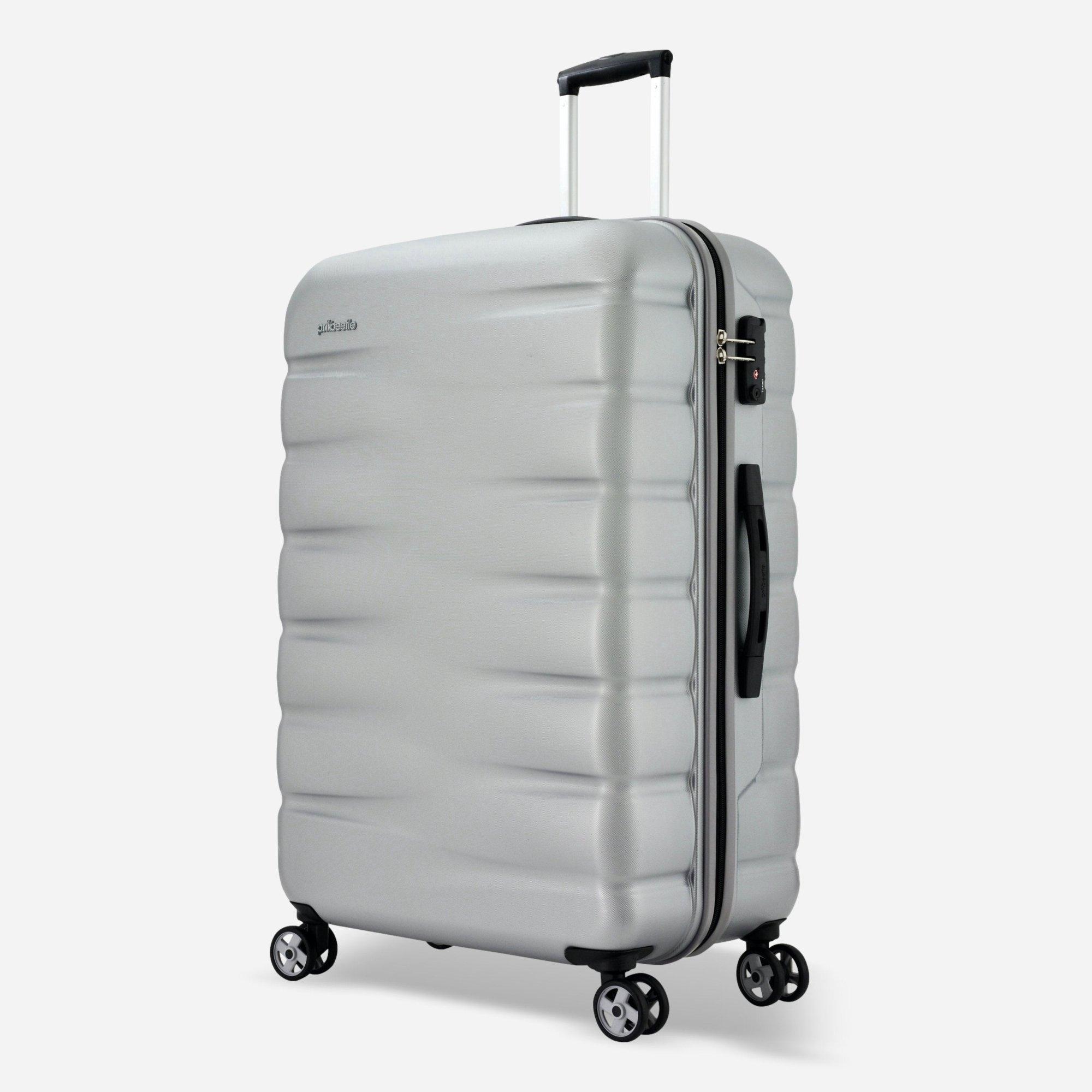 Image of Voyager Vii Großer Koffer 4 Rollen Unisex Silber 77 CM