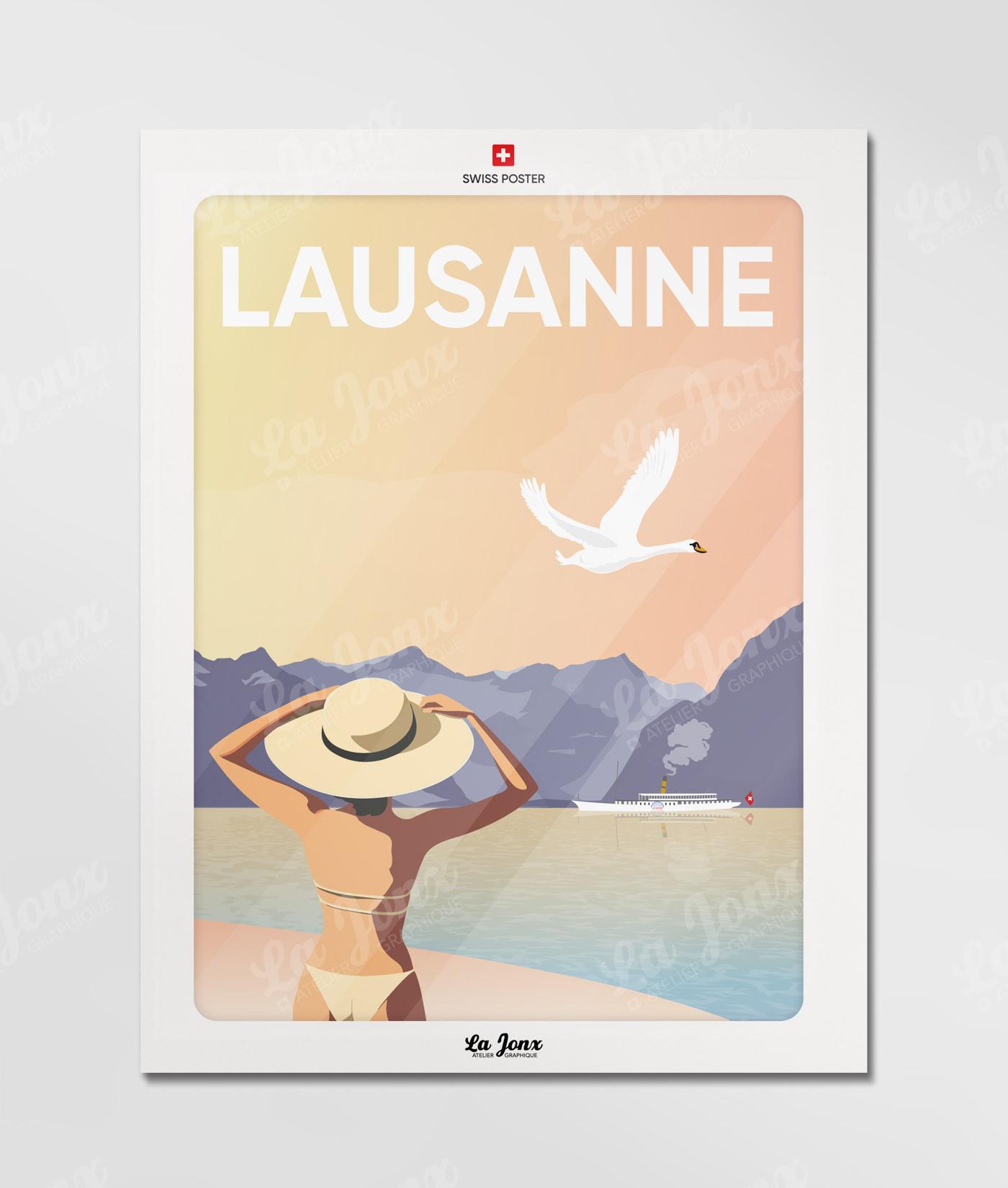 La-Jonx Women of Lausanne - Poster  