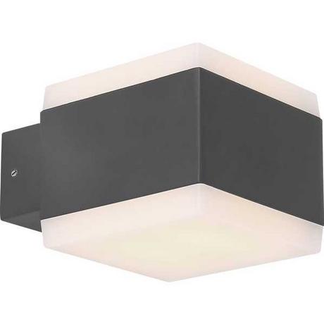 mutoni Lampada da esterno Slice in alluminio antracite 1xRGBW LED  