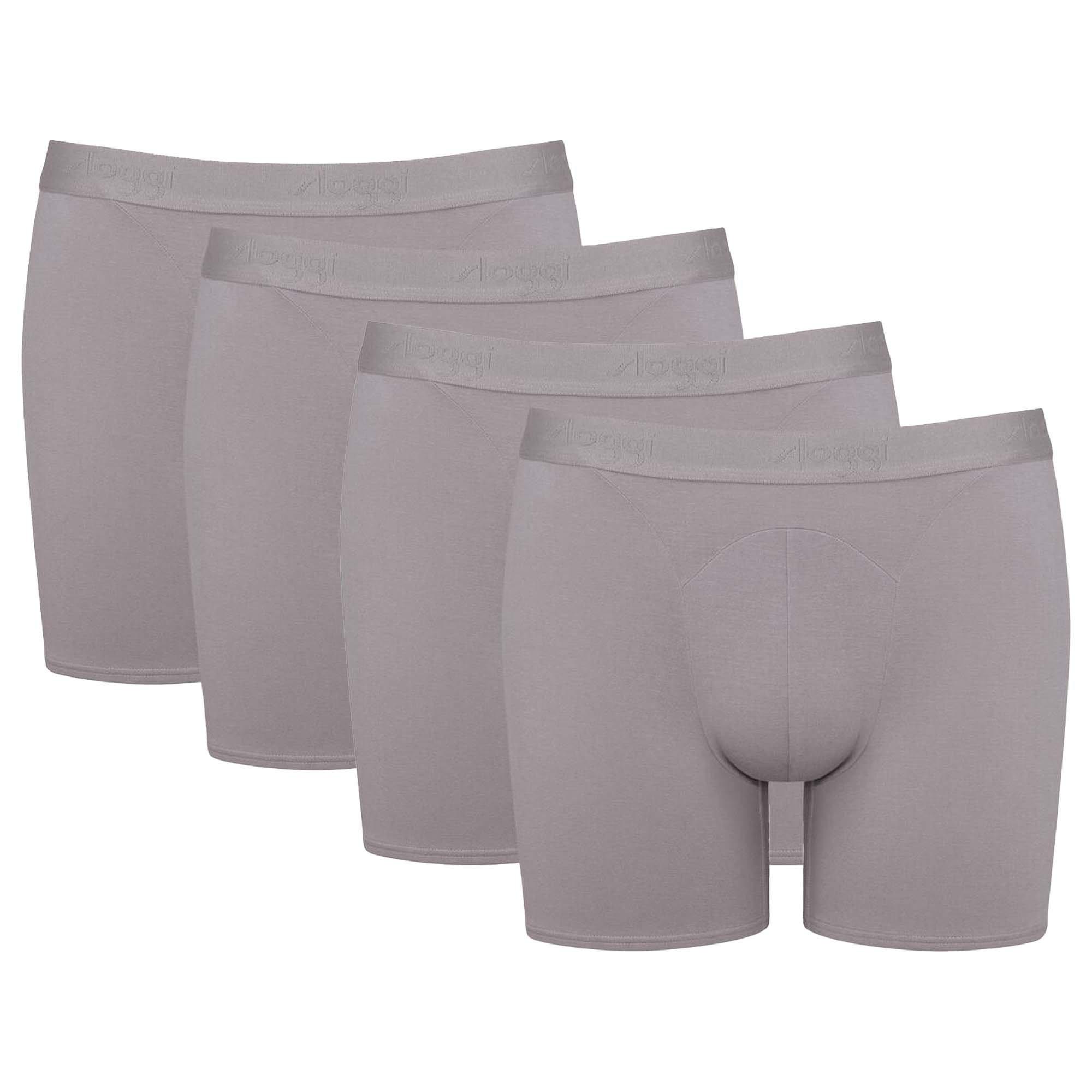 Image of Boxershort 4er Pack Figurbetont-ever Soft Short Herren Grau M