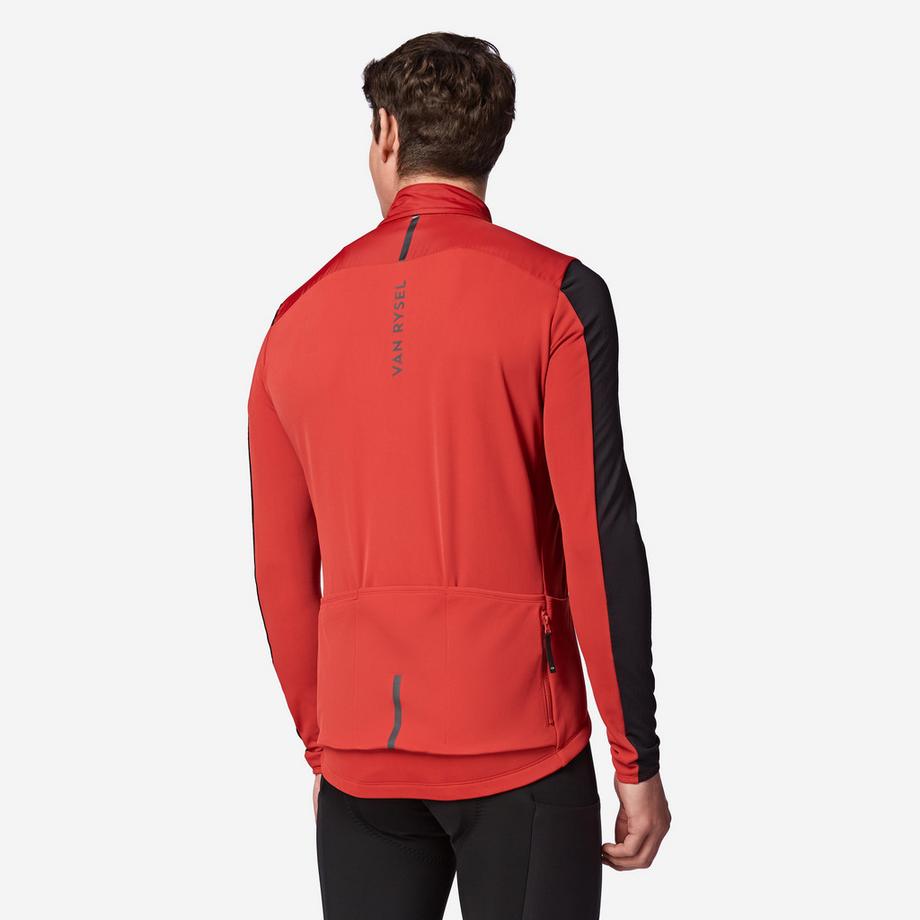 VAN RYSEL  Maillot vélo route manches longues mi-saison homme - EDR 