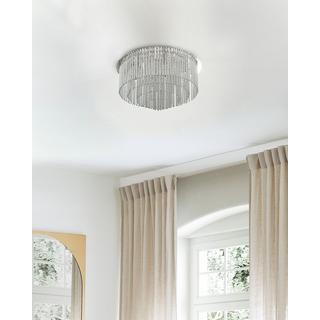 Beliani Lampe suspension en Aluminium Moderne FIRVIDA  