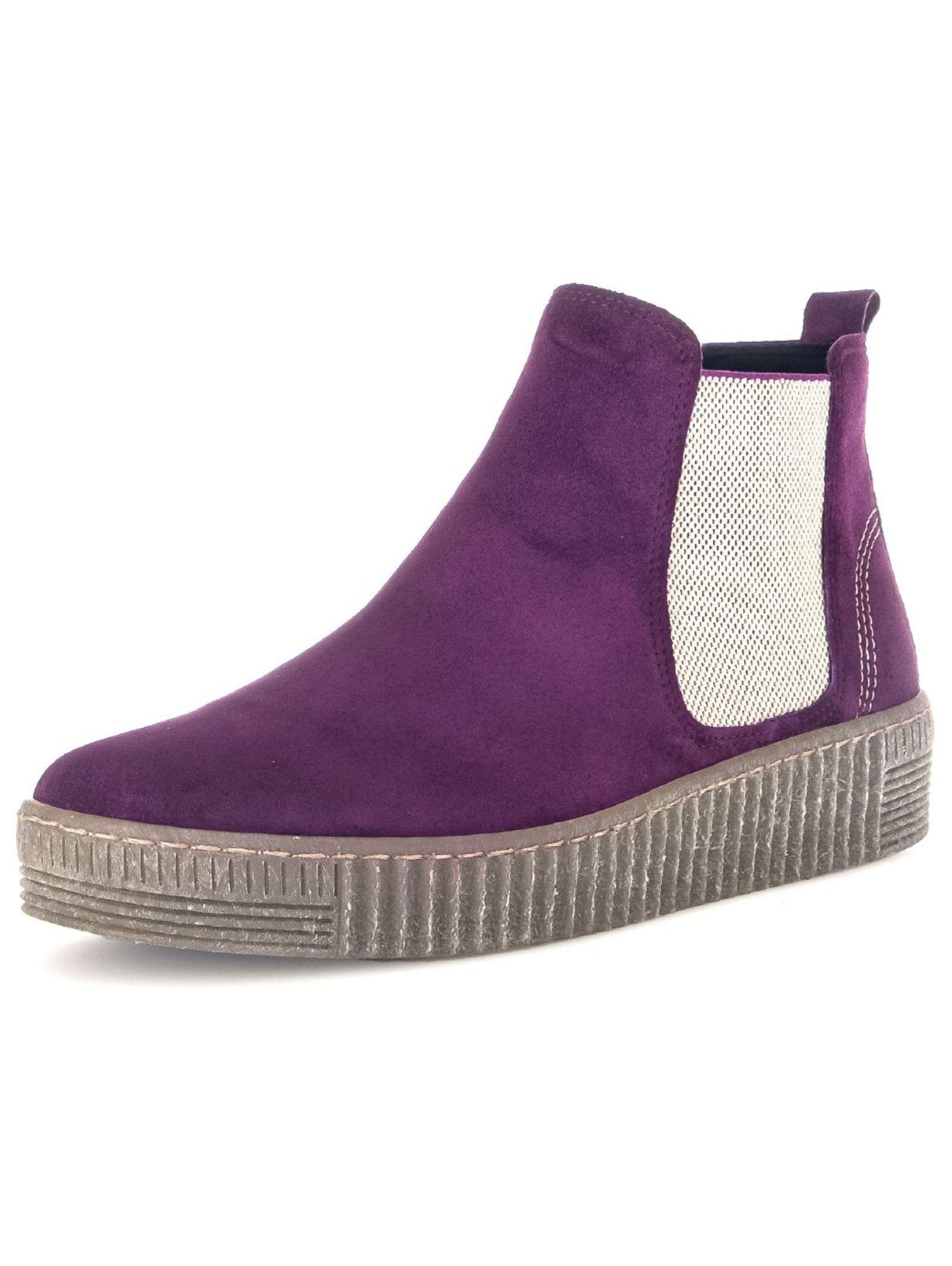 Image of Stiefelette Damen Violett 37.5