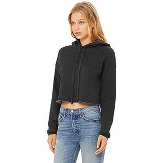 Bella + Canvas Sweat court à capuche en polaire  