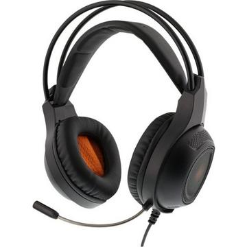 DELTACO Stereo Gaming Headset DH210 GAM-069 with LED