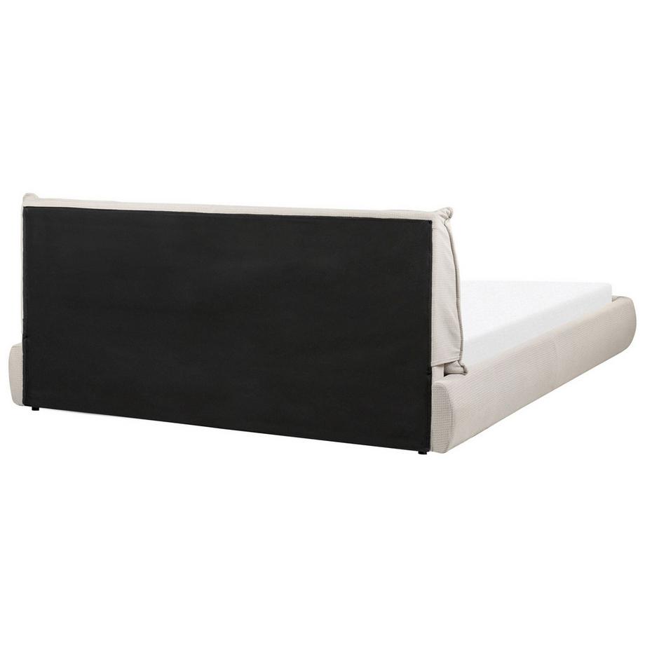 Beliani Bett mit Lattenrost aus Stoff Modern VINAY  