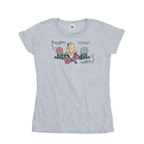 Disney  Alice In Wonderland What Kind Of Garden TShirt 