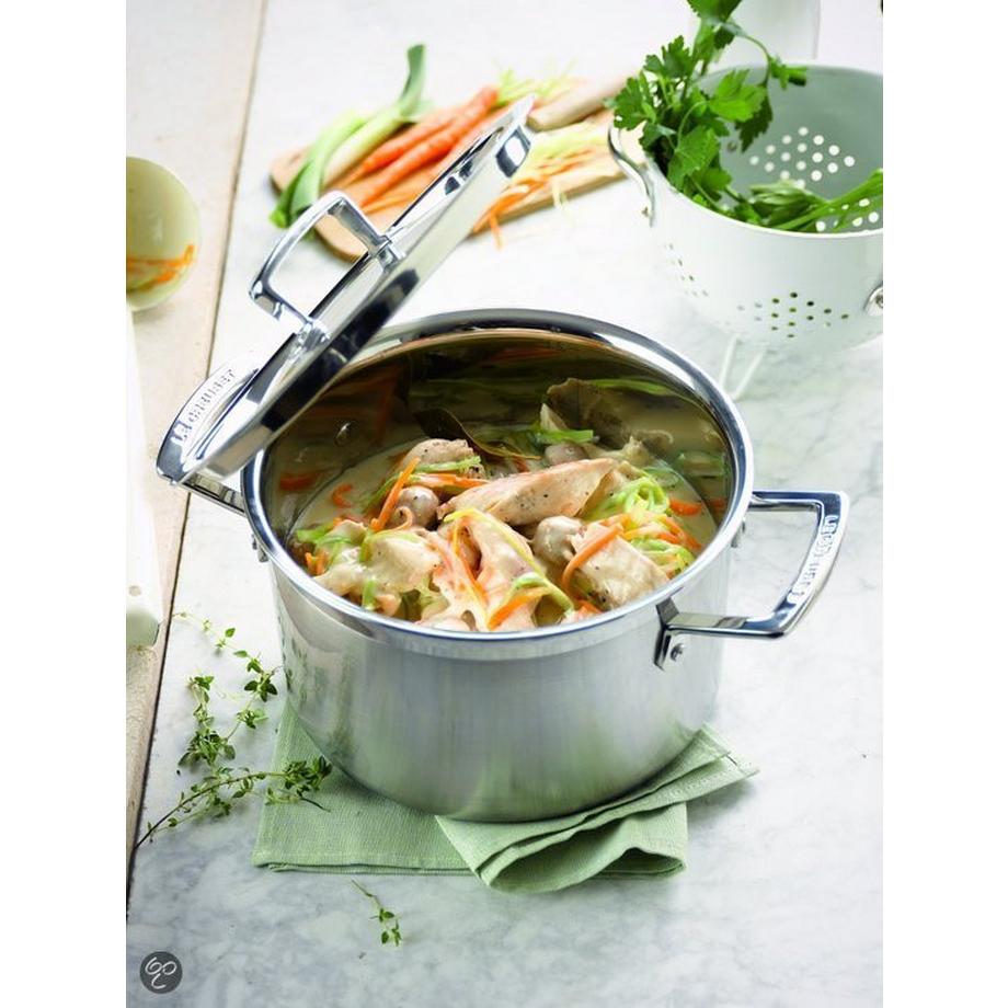 LE CREUSET triVita Topf-Set 5-tlg Silber  