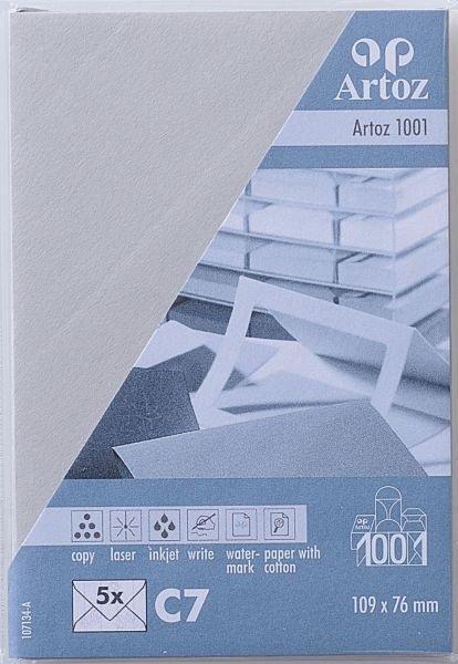 Artoz ARTOZ Couverts 1001 C7 107134182 100g, lichtgrau 5 Stück  