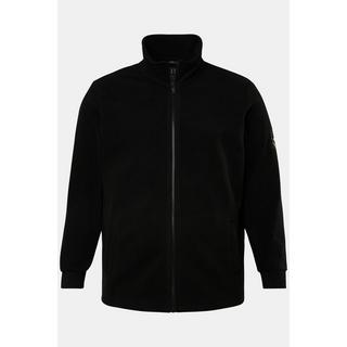 JP1880  Fleecejacke, Stehkragen, Zipper 