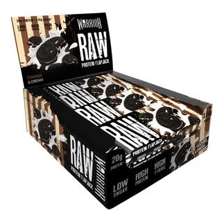 GladiatorFit  Barre Raw Protein Flapjack 75g Warrior (lot de 12) | Cookie 