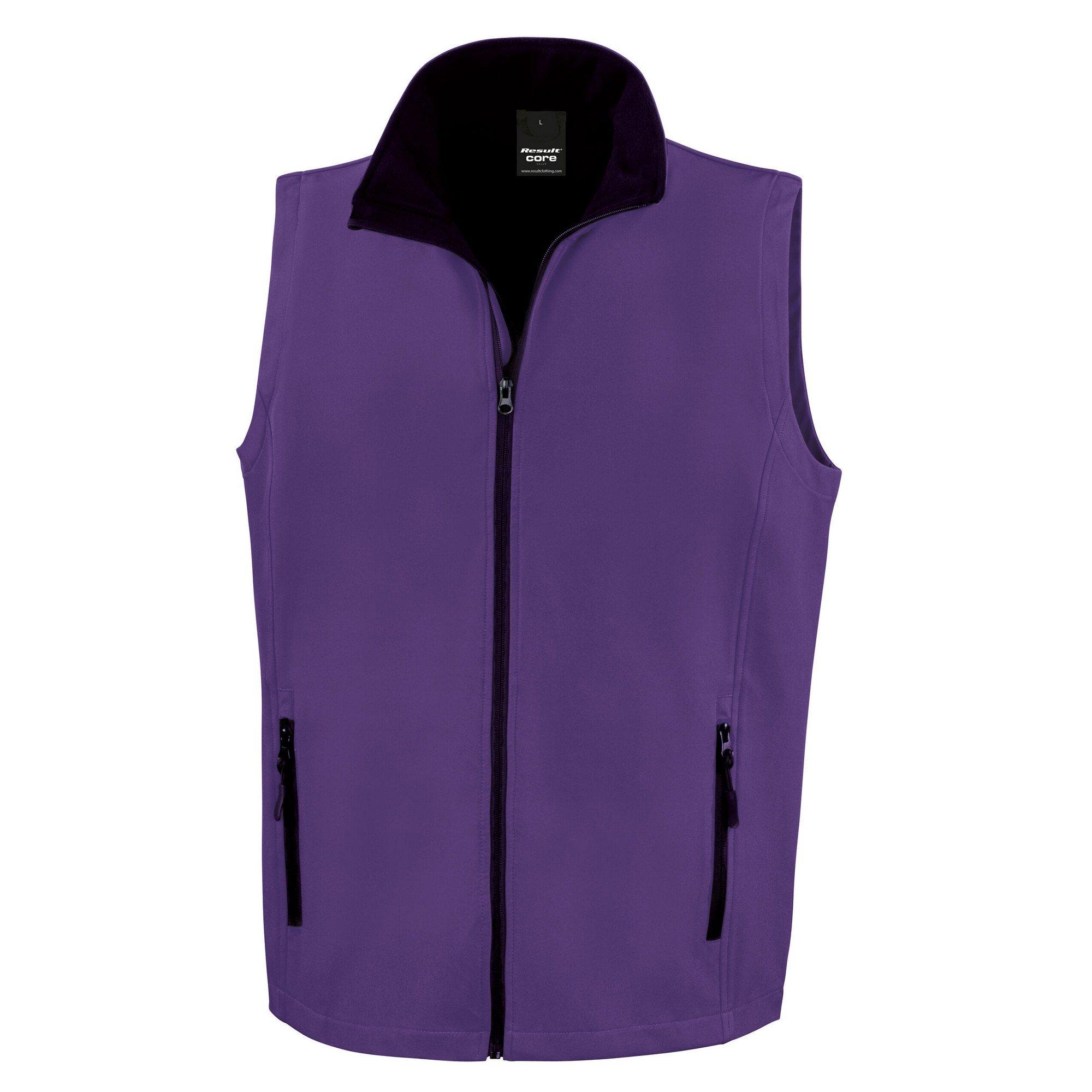 Image of Printable Weste Herren Lila XXL