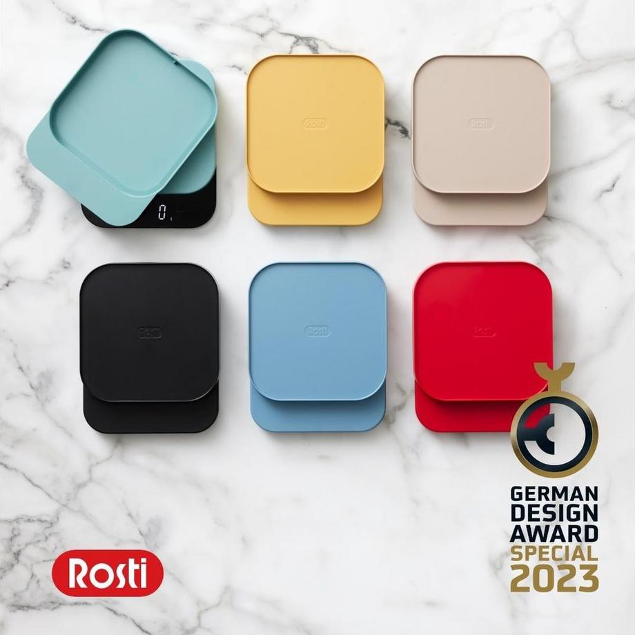 Rosti Rosti 25683 bilancia da cucina Beige Superficie piana Quadrato Bilancia da cucina elettronica  