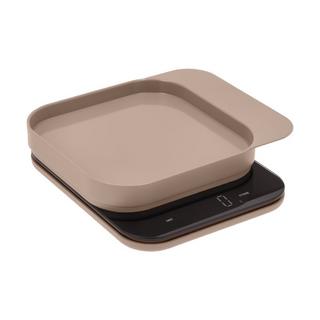 Rosti Rosti 25683 escabeaux de cuisine Beige Comptoir Carré Balance de ménage électronique  