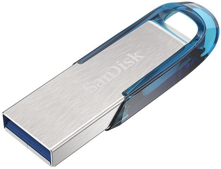 SanDisk  SanDisk Ultra Flair USB-Stick 32 GB USB Typ-A 3.2 Gen 1 (3.1 Gen 1) Blau, Silber 