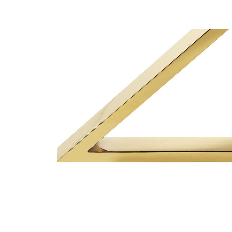 Beliani Esstisch aus Sicherheitsglas Glamourös BOSCO  