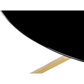 Beliani Table de repas en Verre de sécurité Glamour BOSCO  