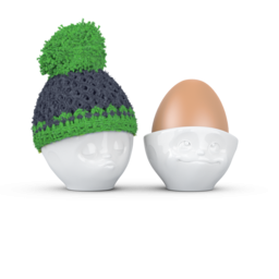 58products Eierbecher Mütze grau/grün  
