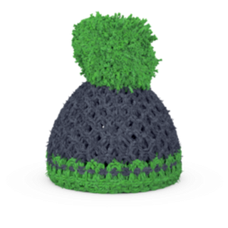 58products Eierbecher Mütze grau/grün  