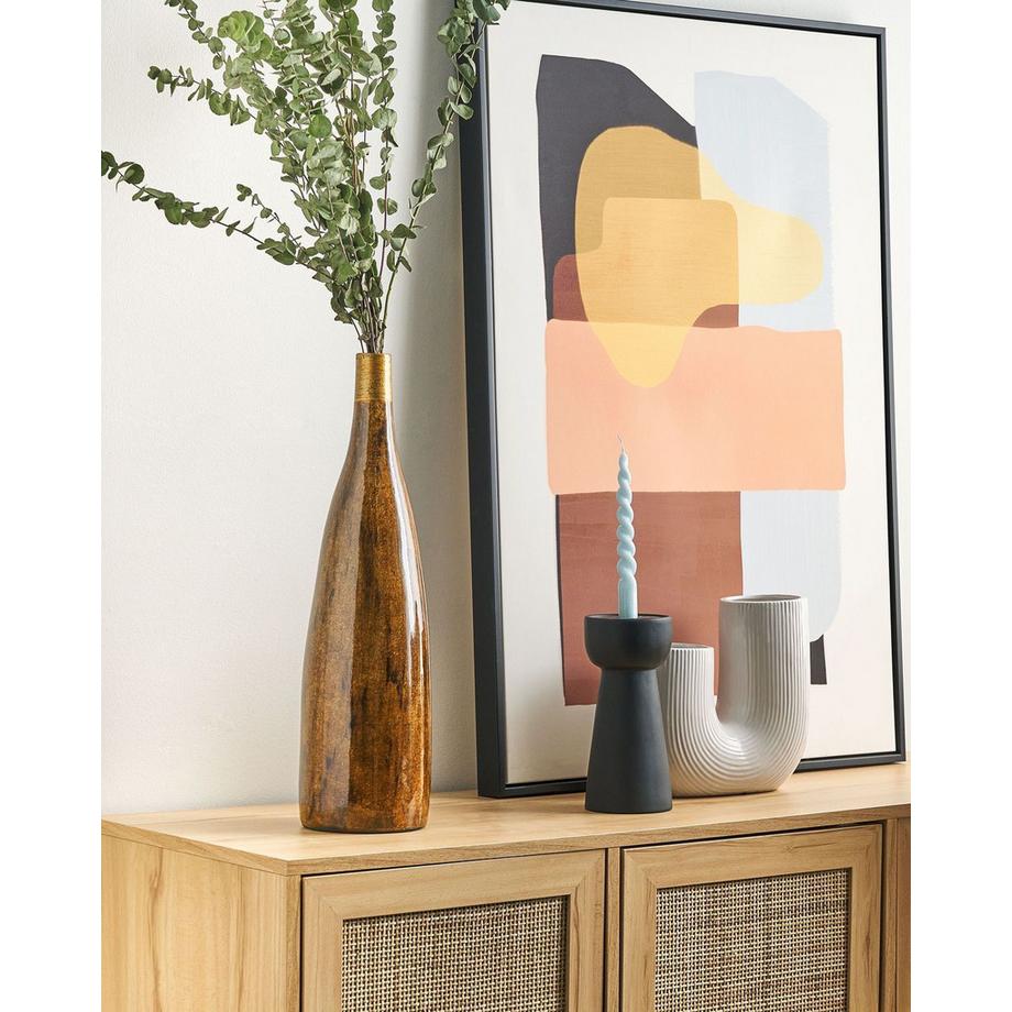 Beliani Vase à fleurs en Terre cuite  BURGOS  