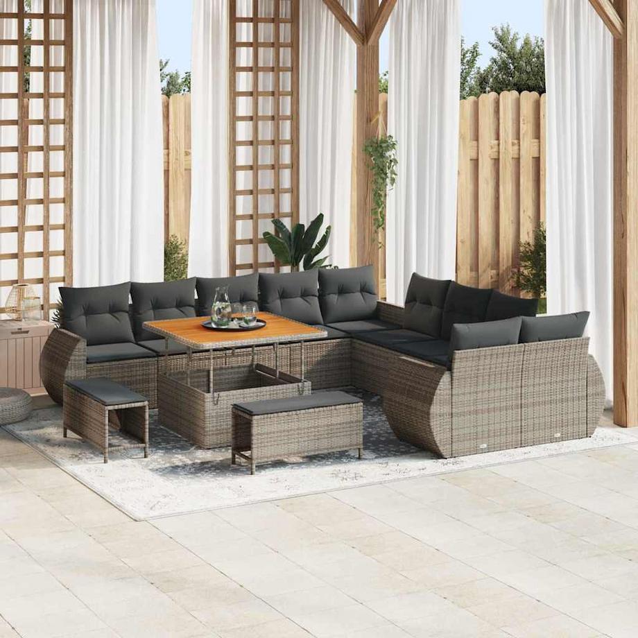 VidaXL Gartenmöbel poly-rattan  