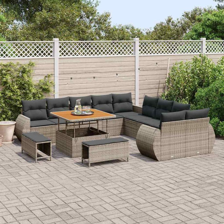 VidaXL Gartenmöbel poly-rattan  