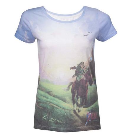 Bioworld  T-shirt - Zelda - Link & Epona XL 