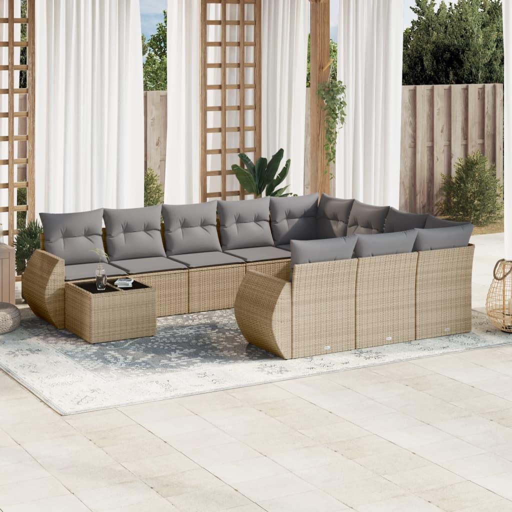 VidaXL Garten sofagarnitur poly-rattan  