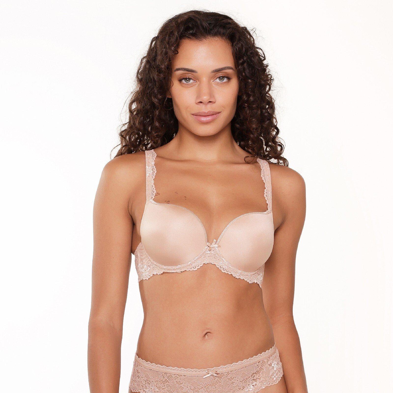 Image of T-shirt Push Up Bh Damen Beige A/70