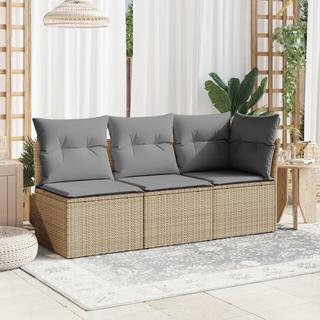 VidaXL Gartensofa poly-rattan  