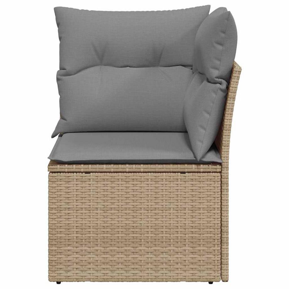 VidaXL divano da giardino Polirattan  