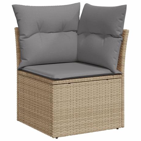 VidaXL Gartensofa poly-rattan  