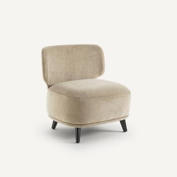 Chauffeuse XL en velours Odalie