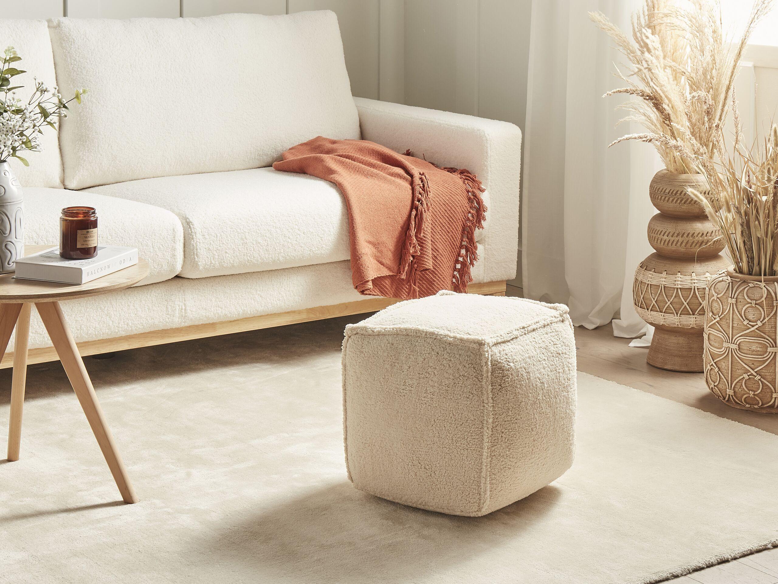 Beliani Pouf aus Polyester Modern ALIPUR  