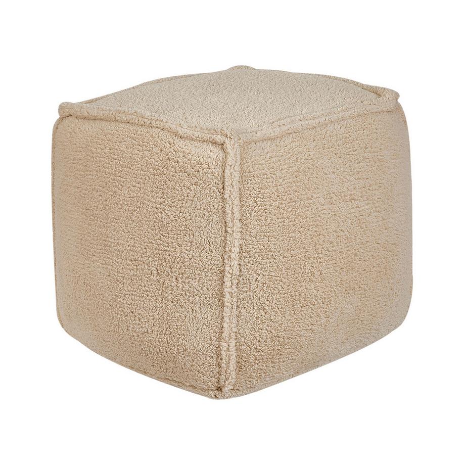 Beliani Pouf en Bouclé Moderne ALIPUR  