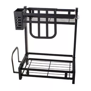 Étagère de rangement sur pied pour cuisine - 2 étages