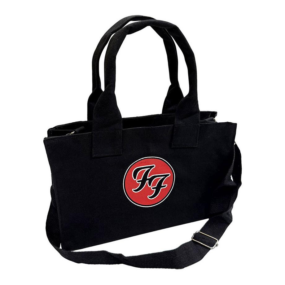 Foo Fighters FF Logo Tragetasche mit Rückseitigem Aufdruck  