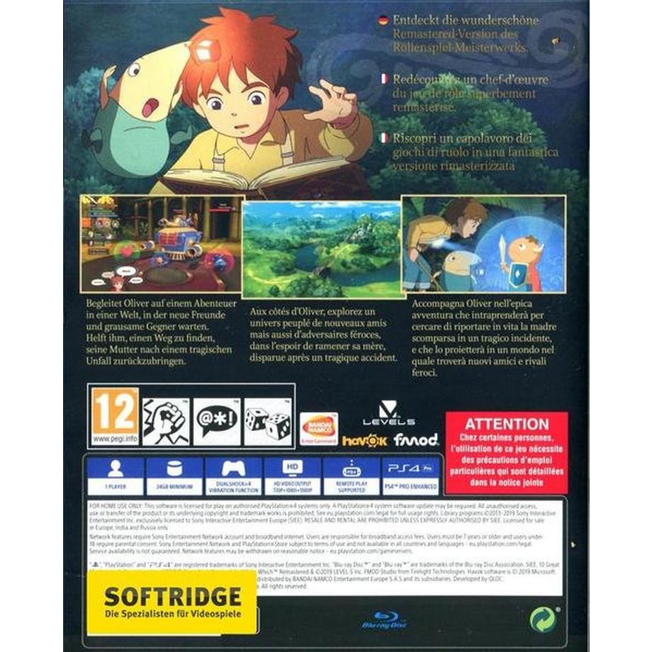 NAMCO BANDAI  Ni No Kuni: Der Fluch der weissen Königin Remastered 