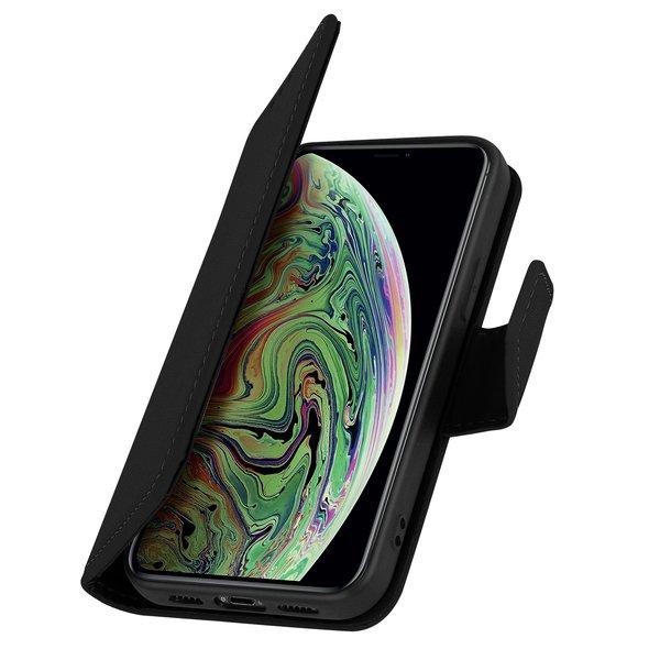 Avizar  Étui iPhone XS Max Cuir Premium Noir 