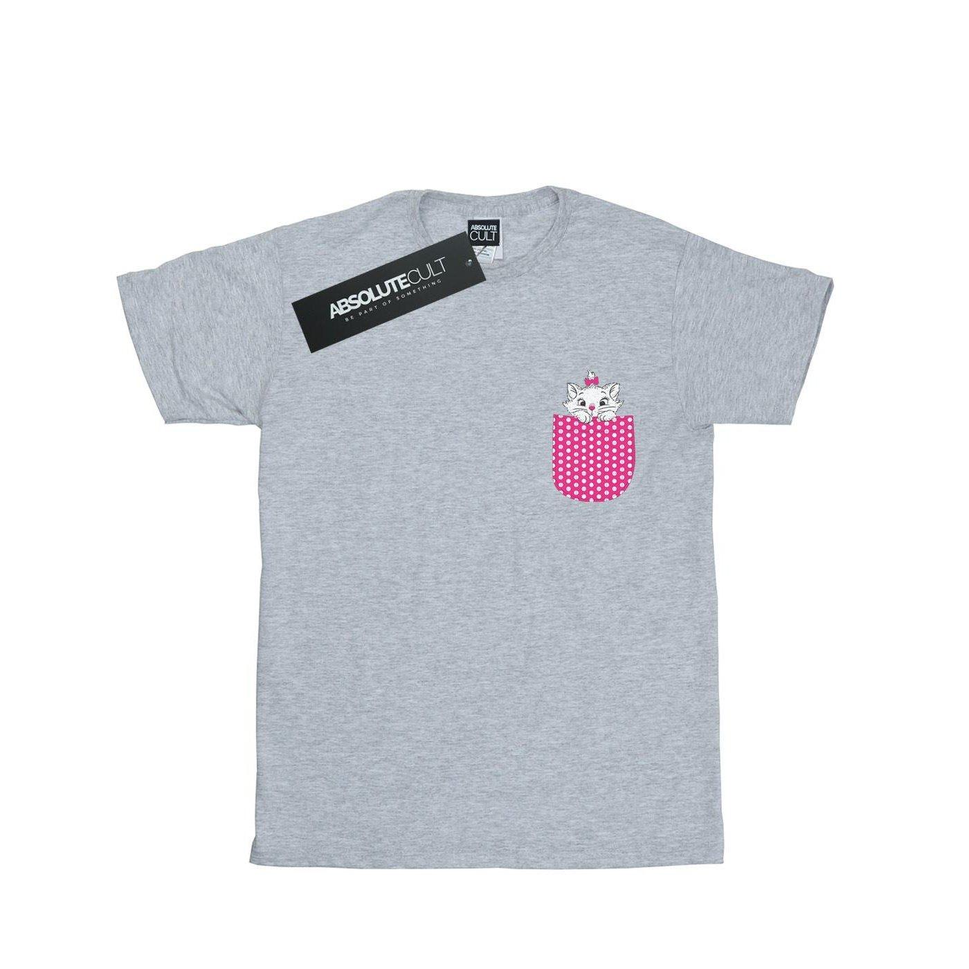 Image of Aristocats Marie Chest Tshirt Unisex Grau 140/146