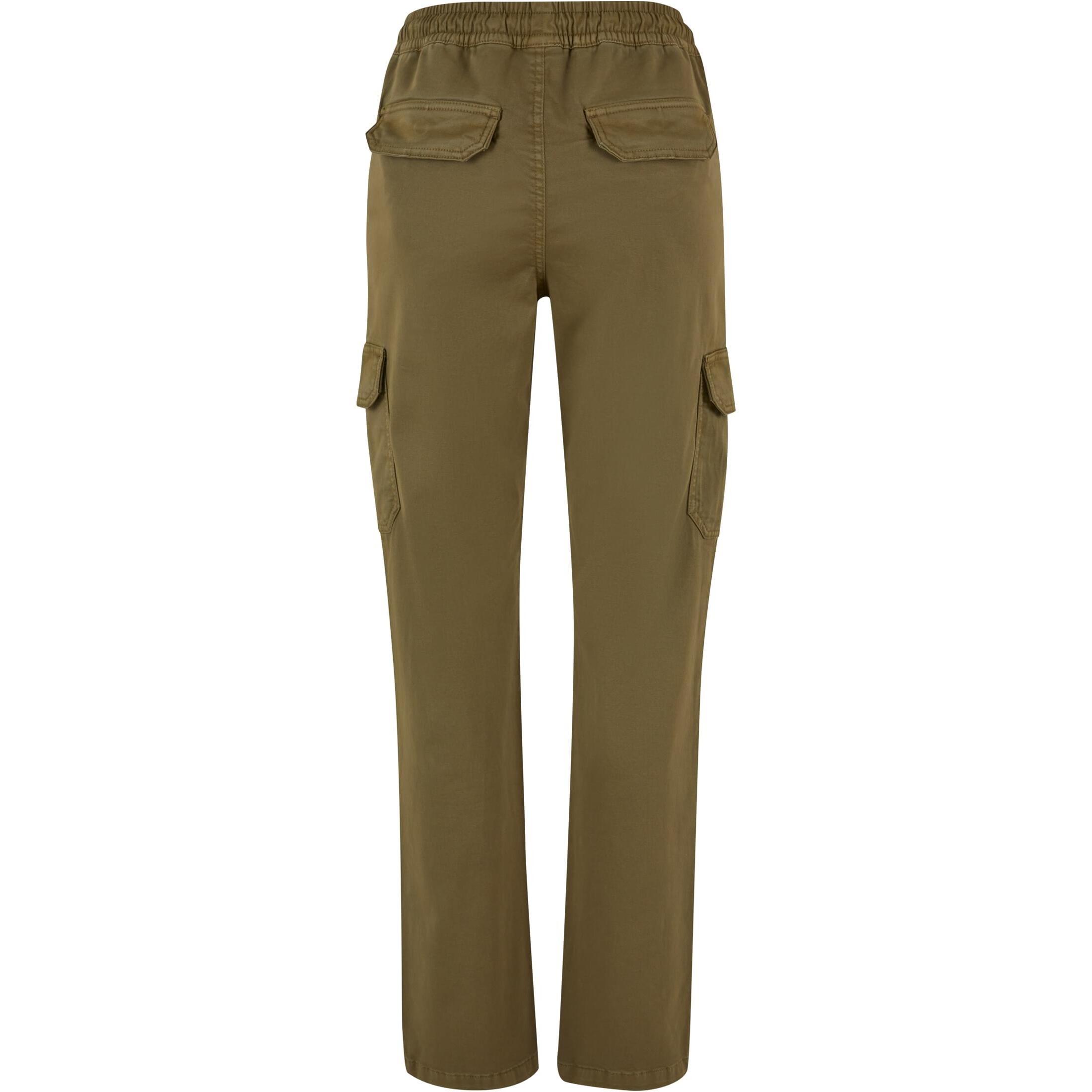 URBAN CLASSICS Pantaloni Cargo Vita Alta Twill  