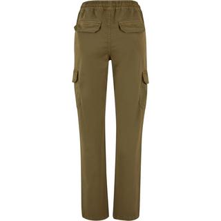 URBAN CLASSICS Pantaloni Cargo Vita Alta Twill  