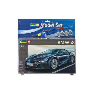 Revell Model Set BMW i8 Modello auto sportiva Kit di montaggio 1:24