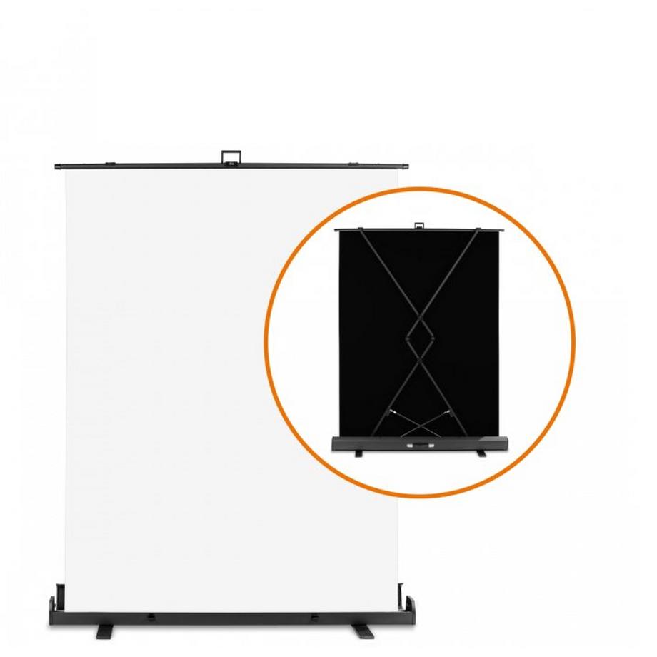 Walimex 23075 sfondi per foto Tessuto Monocromatico Bianco